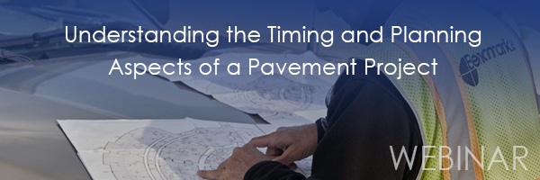 Timing Planning Pavement Project_webinar banner